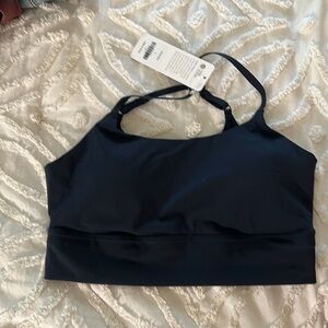 Navy sports bra crz yoga